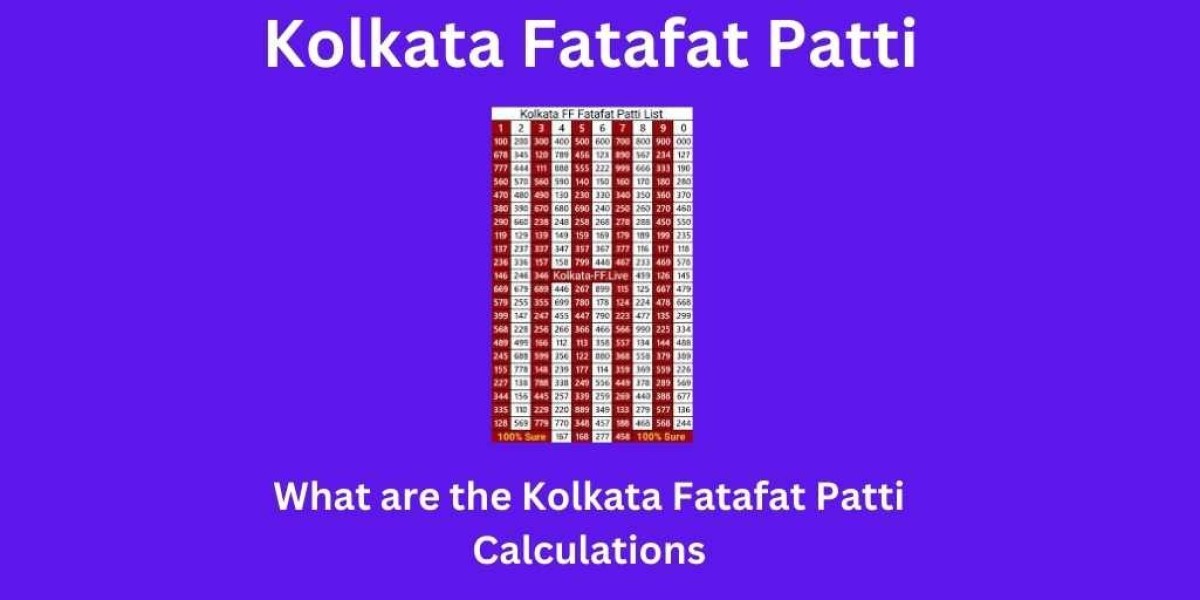 What are the Kolkata Fatafat Patti Calculations?